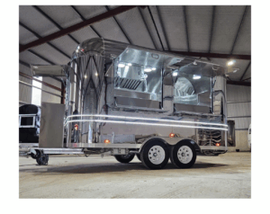 AKGI Remoques Cuisinieres Cote d'Ivoire - Retro Airstream Trailer